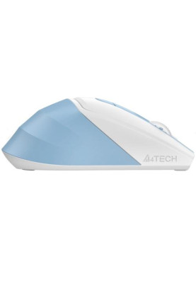 Миша A4Tech Fstyler FG45CS, Desk+Air, lcy Blue, оптична, бездротова, 1000/1600/2000 dpi, 7 кнопок, вбудований акумулятор, USB Type-C