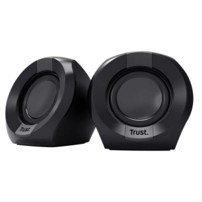 Колонки 2.0 Trust Polo, Black, 4 Вт, 3.5 мм, живлення від USB, 1.3 м (25164)