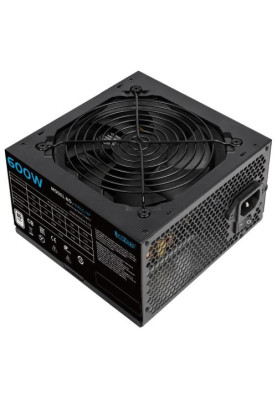 Блок живлення 600 Вт, PcCooler HW600-NP, Black, 12 см, 3xMolex / 3xSATA / 2x6+2-pin / 2x4+4-pin / 1x20+4-pin, захист OPP/OVP/UVP/SCP, ATX 2.31