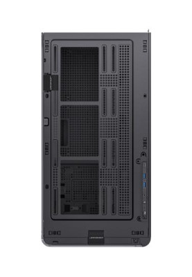 Корпус Jonsbo D300, Black, без БЖ, Mini Tower, для Micro ATX / Mini ITX, 1xType-C / 2xUSB 3.0, макс. CPU - 180 мм / VGA - 430 мм, бічна та передня панель із загартованого скла
