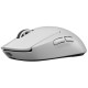 Миша бездротова Logitech PRO X SUPERLIGHT 2, White, USB, 100 - 32 000 dpi, оптична (датчик HERO 25K), 5 кнопок, гібридні перемикачі LIGHTFORCE, вбудована пам'ять, акумулятор (910-006638)