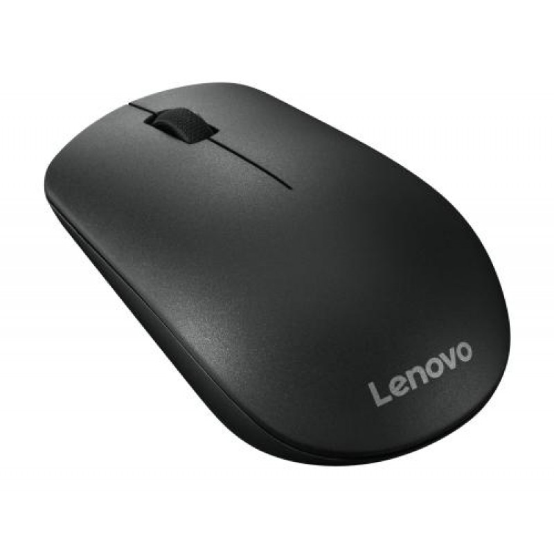 Миша бездротова Lenovo 400, Black, USB, оптична, 1200 dpi, 3 кнопки, 1xAA (GY50R91293)