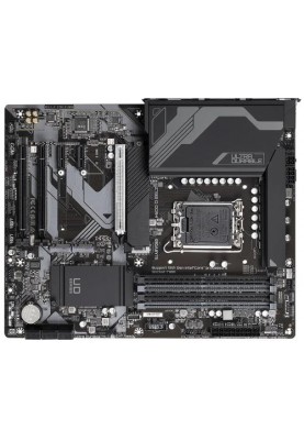 Материнська плата LGA1700, Gigabyte Z790 D, Z790, 4xDDR5, Int.Video(CPU), 4xSATA3, 3xM.2, 1xPCI-E 5.0 x16, 1xPCI-E 4.0 x16, 1xPCI-E 3.0 x16, 2xPCI-E 3.0 x1, Realtek 7.1, Realtek 2.5GbE, 9xUSB3.2/6xUSB2.0, HDMI/DP, ATX