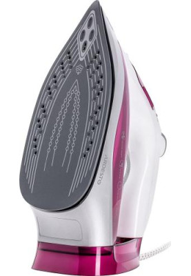 Праска Ardesto IR-C2230-BUR, White/Purple, 2200W, кераміка, паровий удар, резервур 300мл, захист від кальцинації, антикрапля, плавне регулювання потужності пари, автоматичне відключення, мірний стакан для води, горизонтальне відпарювання