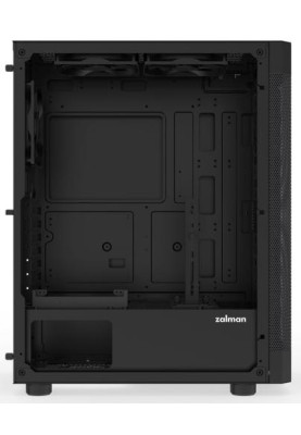 Корпус Zalman i4, Black, Mid Tower, без БЖ, для ATX / Micro ATX / Mini ITX, 2xUSB 3.0 / 1xUSB 2.0, макс. CPU - 170 мм / VGA - 320 мм, 6x120 мм