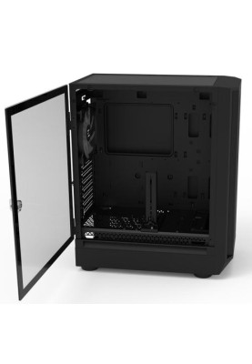 Корпус Zalman i6, Black, Mid Tower, без БЖ, для E-ATX / ATX / Micro ATX / Mini ITX, 1xType-C / 1xUSB 3.0 / 1xUSB 2.0, макс. CPU - 180 мм / VGA - 355 мм, 4x140 мм RGB, бічна панель із загартованого скла