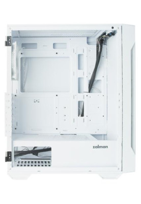 Корпус Zalman i3 NEO TG, White, Mid Tower, без БЖ, для ATX / Micro ATX / Mini ITX, 2xUSB 3.0 / 1xUSB 2.0, макс. CPU - 162 мм / VGA - 355 мм, 4x120 мм ARGB, бічна панель із загартованого скла