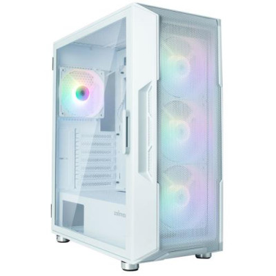 Корпус Zalman i3 NEO, White, Mid Tower, без БЖ, для ATX / Micro ATX / Mini ITX, 2xUSB 3.0 / 1xUSB 2.0, макс. CPU - 162 мм / VGA - 355 мм, 4x120 мм RGB, бічна панель із загартованого скла