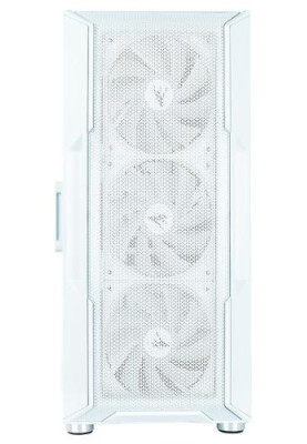 Корпус Zalman i3 NEO, White, Mid Tower, без БЖ, для ATX / Micro ATX / Mini ITX, 2xUSB 3.0 / 1xUSB 2.0, макс. CPU - 162 мм / VGA - 355 мм, 4x120 мм RGB, бічна панель із загартованого скла