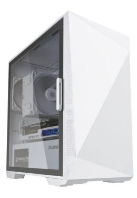 Корпус Zalman Z1 Iceberg, White, Mid Tower, без БЖ, для Micro ATX / Mini ITX, 2xUSB 3.0 / 1xUSB 2.0, макс. CPU - 160 мм / VGA - 330 мм, 3x120 мм, бічна панель із загартованого скла