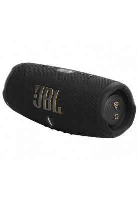 Колонка портативна 2.0 JBL Charge 5 Wi-Fi, Black, 40 Вт (30Вт + 10Вт), Bluetooth 5.1, IP67, технологія "PartyBoost", USB Type-C, акумулятор 7500 mAh (JBLCHARGE5WIFIBLK)