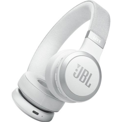 Навушники бездротові JBL Live 670NC, White, Bluetooth, мікрофон, динаміки 40 мм, акумулятор 750 mAh (JBLLIVE670NCWHT)