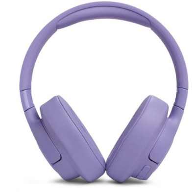 Навушники бездротові JBL Tune 770NC, Purple, Bluetooth, мікрофон, акумулятор 690 mAh, технологія "Pure Bass", кнопки на чашках навушників, швидка зарядка (JBLT770NCPUR)