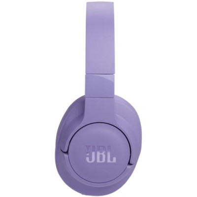Навушники бездротові JBL Tune 770NC, Purple, Bluetooth, мікрофон, акумулятор 690 mAh, технологія "Pure Bass", кнопки на чашках навушників, швидка зарядка (JBLT770NCPUR)