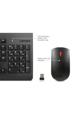 Комплект бездротовий Lenovo 510 Combo, Black, USB 2.4GHz (GX31D64836)