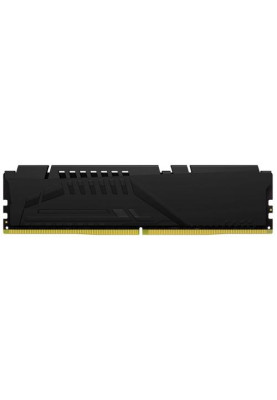 Пам'ять 16Gb x 2 (32Gb Kit) DDR5, 6000 MHz, Kingston Fury Beast (XMP), Black, 30-36-36, 1.4V, з радіатором (KF560C30BBK2-32)