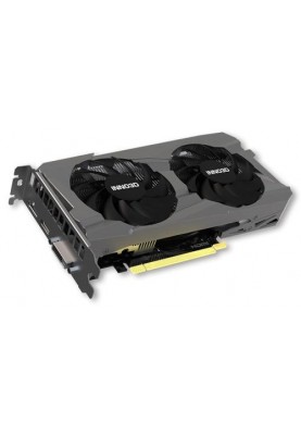 Відеокарта GeForce RTX 3050, Inno3D, TWIN X2, 6Gb GDDR6, 96-bit, DVI-D/HDMI/DP, 1470/14000 MHz (N30502-06D6-1711VA60)