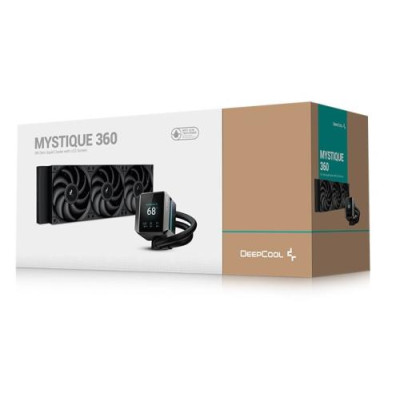 Система рідкого охолодження DeepCool MYSTIQUE 360, Black (R-LX750-BKDSNMP-G-1)