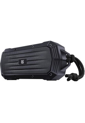 Колонка портативна Defender Octagon, Black, 5 Вт, Bluetooth 5.1, MP3, FM, USB, microSD, AUX, Type-C, 800 mAh, IPX5 (65039)