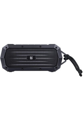 Колонка портативна Defender Octagon, Black, 5 Вт, Bluetooth 5.1, MP3, FM, USB, microSD, AUX, Type-C, 800 mAh, IPX5 (65039)