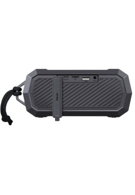 Колонка портативна Defender Octagon, Black, 5 Вт, Bluetooth 5.1, MP3, FM, USB, microSD, AUX, Type-C, 800 mAh, IPX5 (65039)