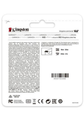 Карта пам'яті microSDXC, 1Tb, Kingston Canvas Go! Plus, Class 10 UHS-I U3 V30 A2, без адаптера, до 170/90 МБ/с (SDCG3/1TBSP)