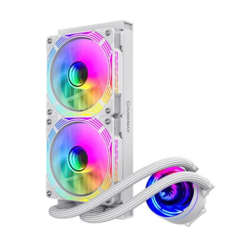 Система рідинного охолодження GameMax IceChill 240V, White