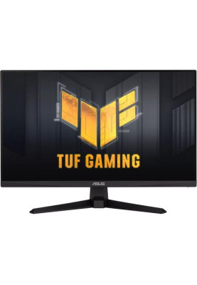 Монітор 24.5" Asus TUF Gaming VG259Q3A, Black, IPS, 1920x1080 (16:9), 1 мс, 180 Гц, 250 кд/м², 1000:1, 178°/178°, 2x2 Вт, 2xHDMI/DP, VESA 100x100 мм, FreeSync