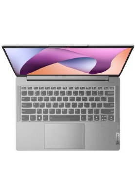 Ноутбук Lenovo ideapad Slim 5 14IRL8, Cloud Grey, 14" (1920x1200, IPS), Core i5-13420H (8x2.1-4.6 GHz), 16Gb LPDDR5, 512Gb NVMe, UHD Graphics, WiFi 6, Bluetooth 5.2, Web, 2xType-C / 2xUSB 3.0, HDMI, 56.6 Wh, Без ОС (82XD00A5RA)