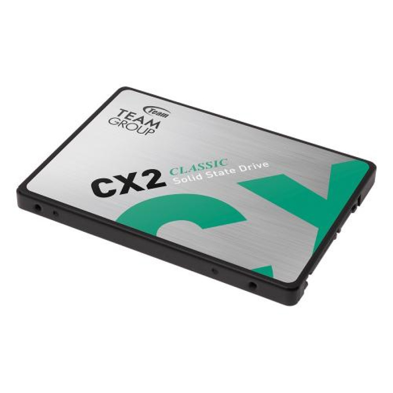 Твердотільний накопичувач SSD 2Tb, Team CX2, SATA3, 2.5", 3D TLC, 540/490 МБ/с (T253X6002T0C101)
