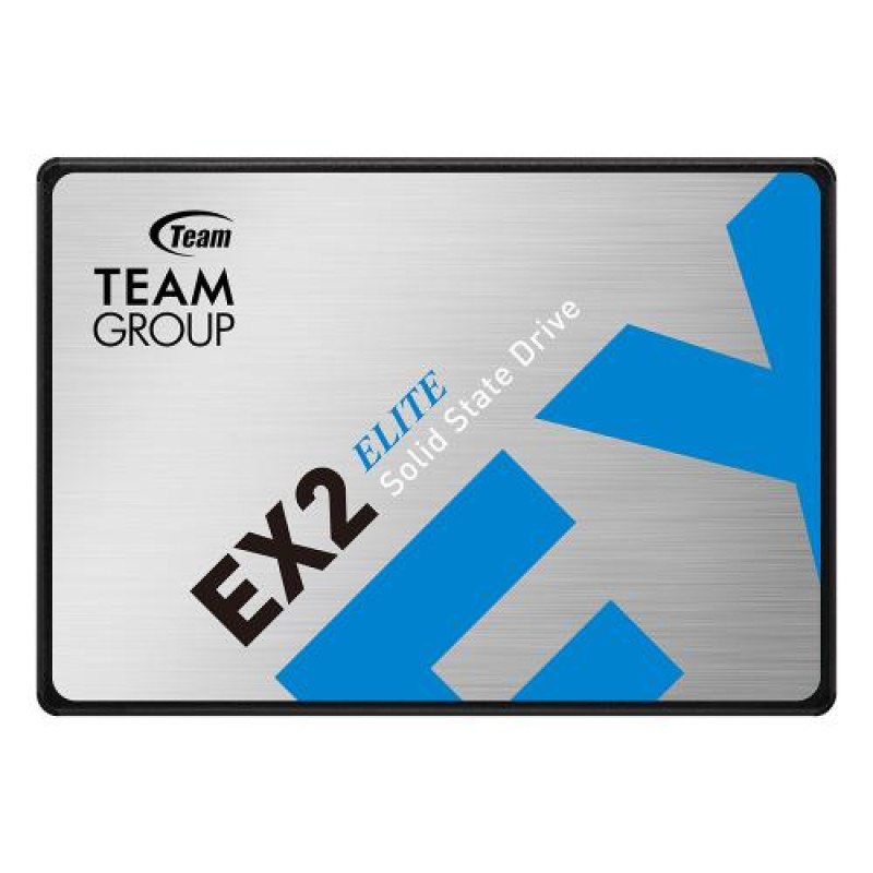 Твердотільний накопичувач SSD 2Tb, Team EX2, SATA3, 2.5", 3D TLC, 550/520 МБ/с (T253E2002T0C101)