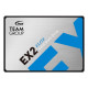 Твердотільний накопичувач SSD 2Tb, Team EX2, SATA3, 2.5", 3D TLC, 550/520 МБ/с (T253E2002T0C101)