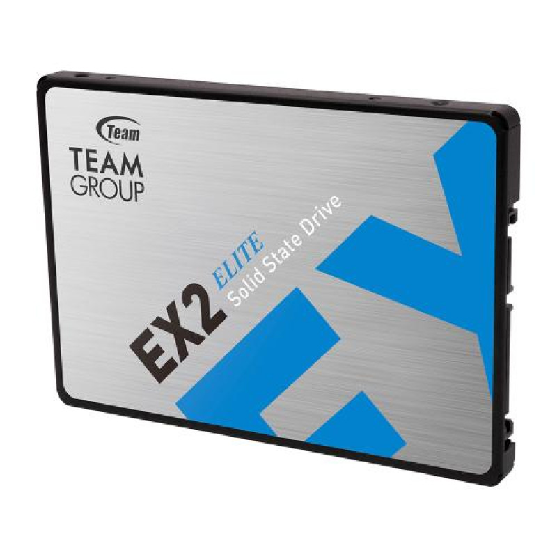 Твердотільний накопичувач SSD 2Tb, Team EX2, SATA3, 2.5", 3D TLC, 550/520 МБ/с (T253E2002T0C101)