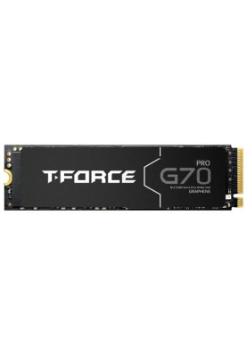Твердотільний накопичувач SSD 1Tb, Team T-Force G70 Pro, PCI-E 4.0 x4, M.2 2280, 3D TLC, 7400/5500 МБ/с (TM8FFH001T0C129)