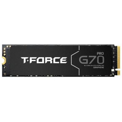 Твердотільний накопичувач SSD 1Tb, Team T-Force G70 Pro, PCI-E 4.0 x4, M.2 2280, 3D TLC, 7400/5500 МБ/с (TM8FFH001T0C129)
