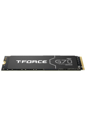 Твердотільний накопичувач SSD 1Tb, Team T-Force G70 Pro, PCI-E 4.0 x4, M.2 2280, 3D TLC, 7400/5500 МБ/с (TM8FFH001T0C129)