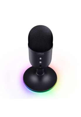 Мікрофон Trust GXT 234 Yunix, Black, 3.5 мм / USB, RGB підсвічування, 1.8 м (25372)
