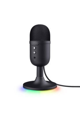 Мікрофон Trust GXT 234 Yunix, Black, 3.5 мм / USB, RGB підсвічування, 1.8 м (25372)