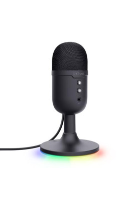 Мікрофон Trust GXT 234 Yunix, Black, 3.5 мм / USB, RGB підсвічування, 1.8 м (25372)