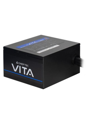 Блок живлення 850 Вт, Chieftec VITA, Black, 80+ Bronze, 120 мм FDB, 2xMolex / 6xSATA / 4x6+2-pin / 2x4+4-pin / 1x20+4-pin, захист AFC/OPP/OTP/OVP/SCP/SIP/UVP/OCP, ATX 12V 2.53 (BPX-850-S)