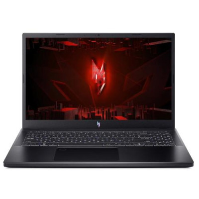 Ноутбук Acer Nitro V 15 ANV15-51, 15.6" (1920x1080, IPS), Core i7-13620H (10x2.4-4.9 GHz), 16Gb DDR5, 512Gb NVMe, GeForce RTX 4050 (6Gb), WiFi 6E, Bluetooth 5.1, Web, 1xType-C / 3xUSB 3.0, HDMI, 57 Wh, Без ОС (NH.QNBEU.002)