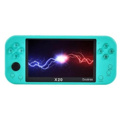Портативна ігрова приставка Data Frog X20 Doubles, Green, 5.1" (800x480), microSD, miniHDMI, Type-C, 2500 mAh