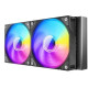 Система рідинного охолодження AZZA HEX 240, Black (LCAZ-240H-ARGB)
