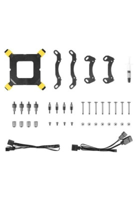 Система рідинного охолодження AZZA HEX 240, Black (LCAZ-240H-ARGB)
