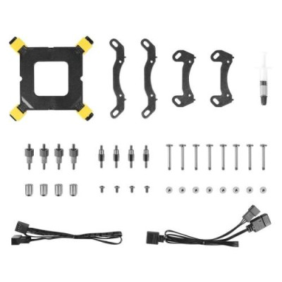 Система рідинного охолодження AZZA HEX 240, Black (LCAZ-240H-ARGB)