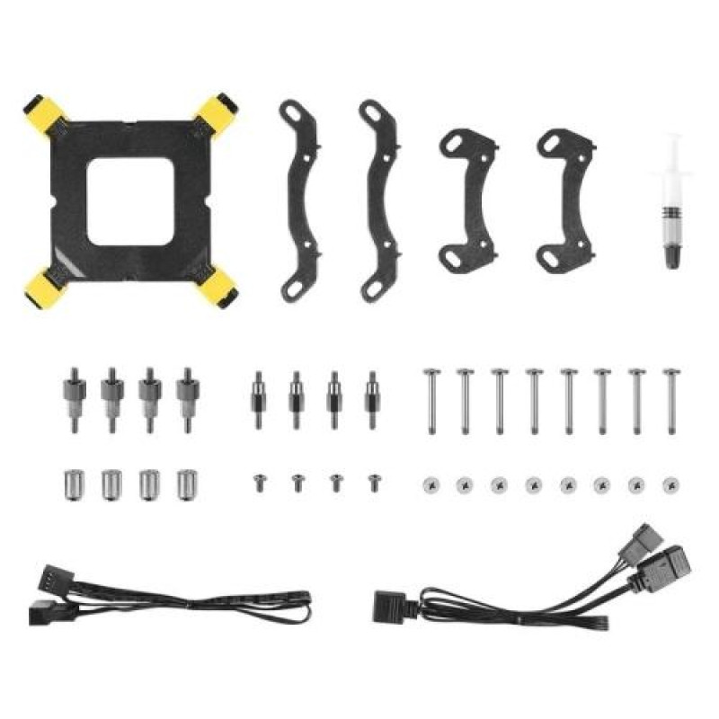 Система рідинного охолодження AZZA HEX 240, Black (LCAZ-240H-ARGB)