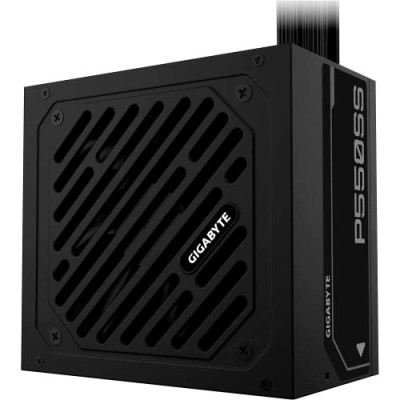 Блок живлення 550 Вт, Gigabyte P550SS, Black, 80+ Silver, Active PFC, 12 см, 2xMolex/5xSATA/2x6+2-pin/1x20+4-pin/1x4+4-pin, захист OVP/OPP/SCP/UVP/OCP/OTP