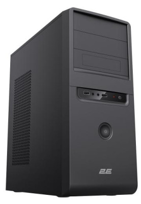 Корпус 2E TeamX (TMX01), Black, 400 Вт, Mini Tower, для ATX / Micro ATX / Mini ITX, 2xUSB 2.0, макс. CPU - 140 мм / VGA - 310 мм, 1x80 мм (2E-TMX01)