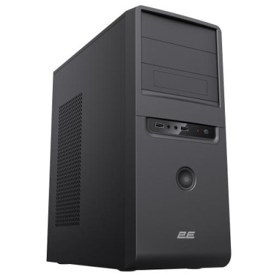 Корпус 2E TeamX (TMX01), Black, 400 Вт, Mini Tower, для ATX / Micro ATX / Mini ITX, 2xUSB 2.0, макс. CPU - 140 мм / VGA - 310 мм, 1x80 мм (2E-TMX01)