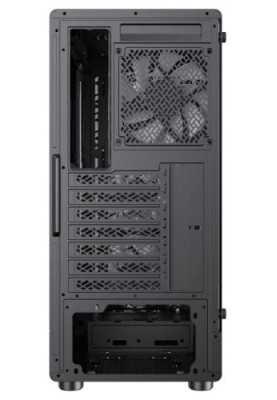 Корпус GameMax Forge AB, Black, без БЖ, Midi Tower, E-ATX / ATX / Micro ATX / Mini ITX, Type-C / USB 3.0 / USB 2.0, макс. CPU - 155 мм / VGA - 330 мм, 6x120 мм ARGB, бічна панель із загартованого скла